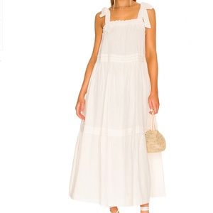 Cleobella Ivory Abigail Ankle Dress